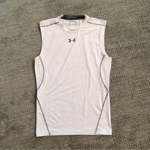 Under Armour Men’s White Compression Top